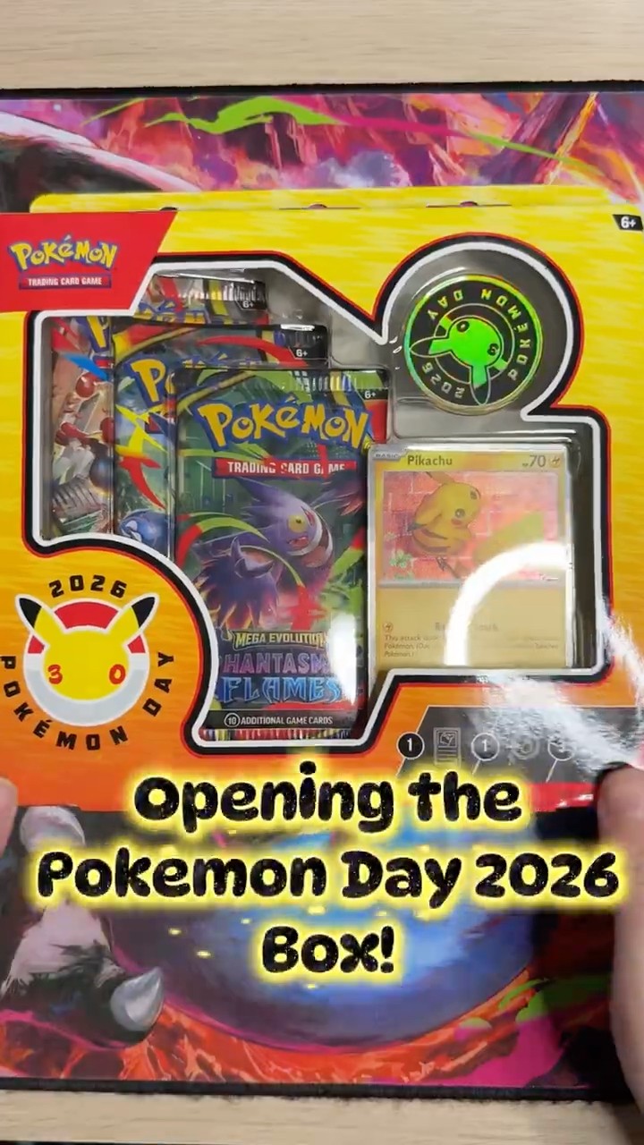 UNBOXING the 2026 Pokémon Day Box! ⚡️ 30th Anniversary! #pokemon