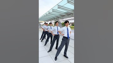 Conga for 5?🥁 #allnipponairways #nagoya #dance #slay