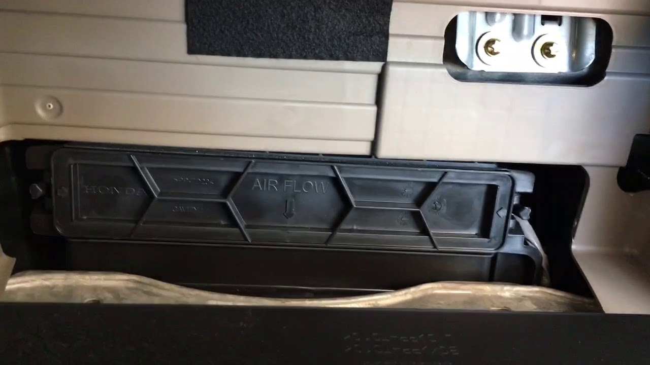 2016-2022 Honda Pilot Cabin Filter Change - YouTube