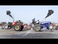 arjun 605 di vs farmtrac 6060 , tractor tochan , tractor pull
