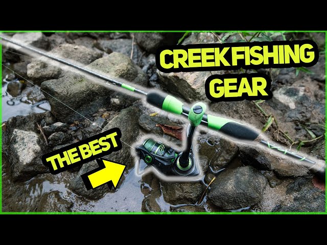 The BEST CREEK FISHING ROD and REEL Setup! ( Fishing Tips ) 