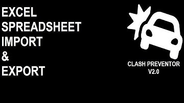 Clash Preventor 2.0: Export/Import Excel Clash Report!