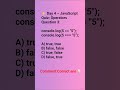 👉 JavaScript Operators Quiz | JavaScript Interview Questions | #shorts #javascript