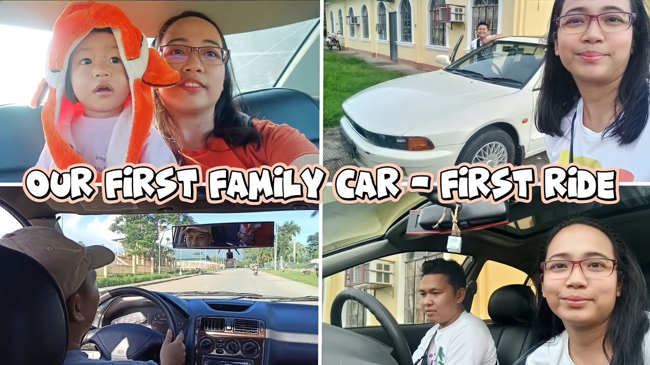 First Family Ride to our First Family Car by Mommy Dy and Baby Dynce ...