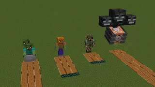 Which of the ALL Wither Storm Bosses and Zombie Ascension Mobs will generate the most Desert Sculk?