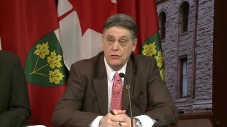 Social Assistance Rates - Press Conference