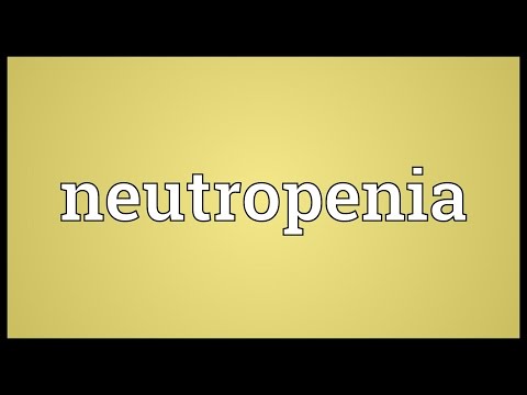 Neutropenia Meaning @adictionary3492