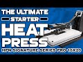 The Ultimate Starter Heat Press For A T-Shirt Business (HPN Signature Series Pro 16x20 Unboxing)
