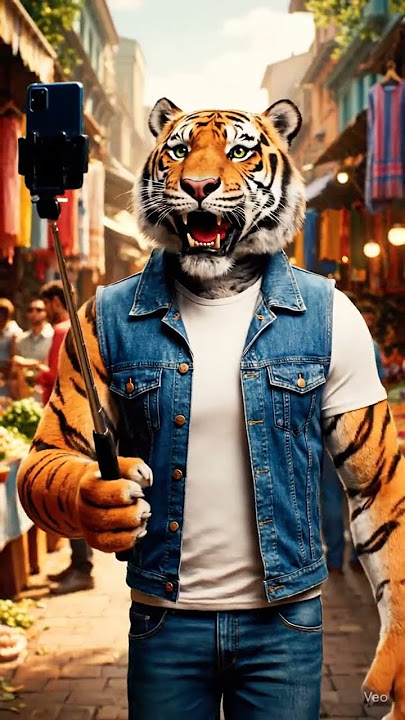 Tiger Says I Will Buy This Market ।। Zoo Tube