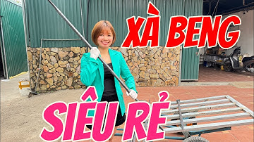 Xà beng thép ray đường tàu siêu rẻ, siêu xịn