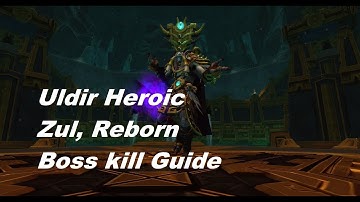 Battle for Azeroth - Heroic Uldir Zul, Reborn Kill! Destruction  #Warlock