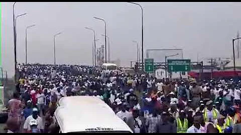 5 million man solidarity walk led by MC Oluomo Alhaji Musiliu Akinsanya for Tinubu/Shettima,