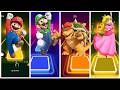 Super Mario Squad Tiles Hop 🎶 Mario, Luigi, Peach &amp; Bowser Remix