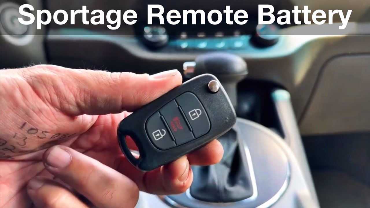 Kia Sportage Schlüssel Batterie Leer Auto Starten 2011 - 2016 Kia Sportage How to change the remote battery. How to