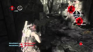 Gears of war ultimate edition one shot double kills with the gnasher