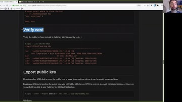 How to Setup Your Yubikey with Your GPG Subkeys