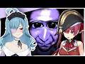 VTuber reacts to "Marine plays Ao Oni, gets scared and screams a lot"