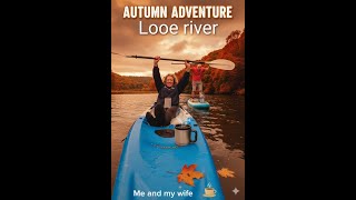 Paddle along west Looe river Cornwall.