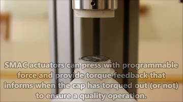 Capping SMAC Actuators