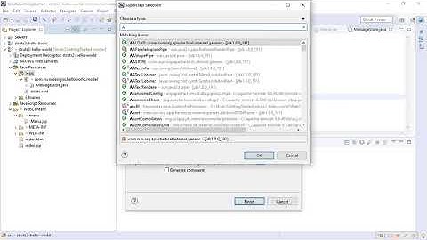 11. Hello World using Struts 2 - Getting Started with Struts 2, Spring JDBC, MariaDB and EclipseIDE