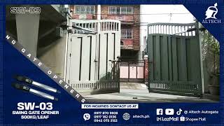 Celebrity SW-03 Heavy-Duty Swing Gate Opener | Filipino Automatic Gates Profile