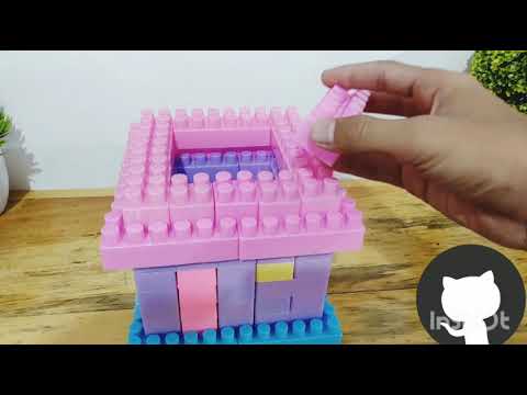 Spiderman Displays How to Build a Lego Workshop - Inspirational DIY Animation. 