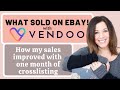 How My Sales Improved by Crosslisting with VENDOO! What SOLD on EBAY after just one month!