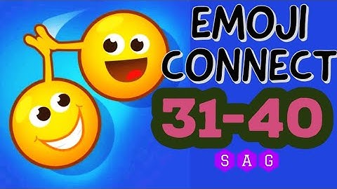 EMOJI CONNECT Puzzle Game level 31 32 33 34 35 36 37 38 39 40