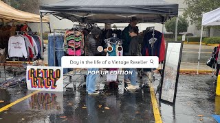 Day in the life of a vintage reseller: Pop Up edition // Vending at the Centerfold Market in Atlanta