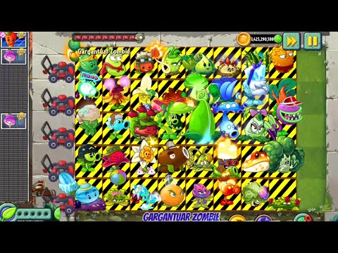 PvZ 2 Survival & Vasebreaker - 99 Plants Vs 9999 Zombies - Who Will Win?