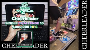 [DDR WORLD] Cheerleader CSP-15 1,000,000 MFC