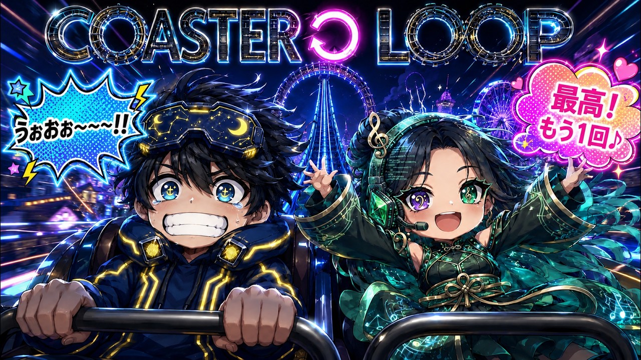 COASTER // LOOP｜NEGOTONE feat. ねむり 【ジェットコースター狂に