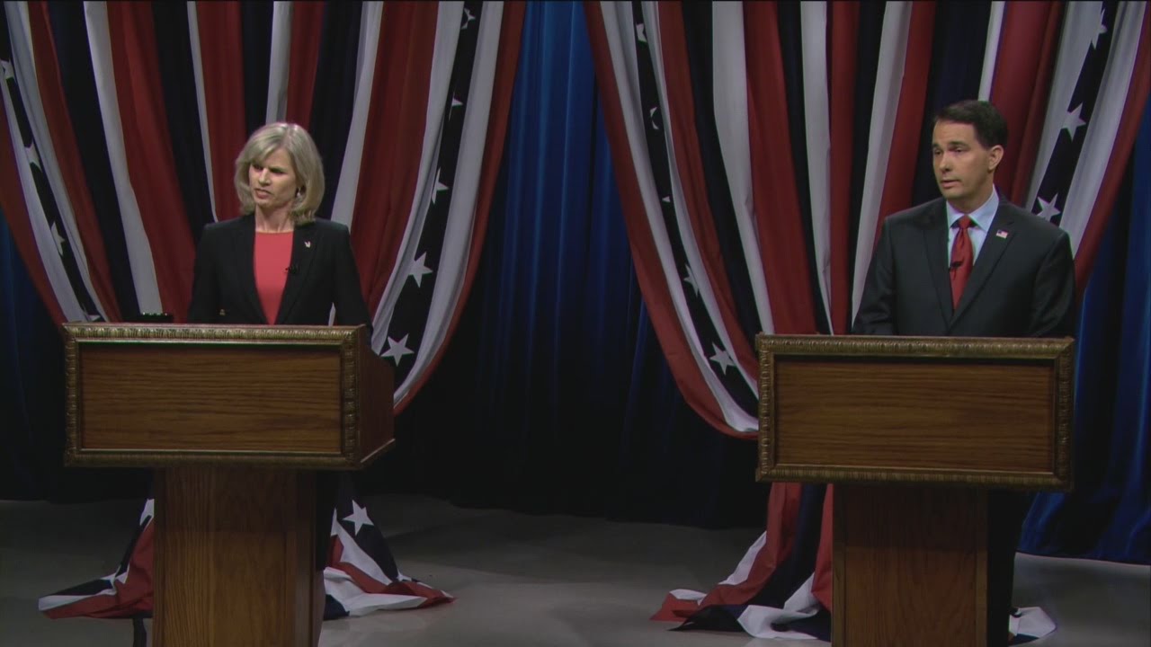 Video Wisconsin governor's second debate YouTube