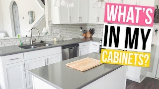 WHATS IN MY KITCHEN! In-Depth Tour
A bit overdue, but better late than never! You guys have been asking to see whats in my kitchen cabinets and drawers. So today were doing a Whats In My Kitchen in-depth kitchen tour! I am going to take you through pretty much every single cabinet and drawer in my kitchen and show you everything. I guess it was good I did this video too, because I discovered a few more things I can part with! I also realized I forgot to film what is under the kitchen sink. This is whats in there : garbage bags, wood cleaner, walnut sponges, multipurpose cleaner, extra dish soap, dog tooth brushes, dishwasher pods, kid toy cleaning caddy, and our extra cellulose sponge cloths!
ABOUT ME ⤵︎
My name is Arianna and I am a mom to two little girls and a wife to my wonderful husband, Ryan. Here on this channel I share anything that has to do with mental health, motherhood, and minimalism. From balancing friendships, to homeschooling, to marriage! I try to be as transparent as possible on my channel. Why? Because my hope is that you will find something helpful but even more so, so that you will know you are not alone!
Please subscribe and hit the notification bell if you think you would be interested in my channel! My family also has a vlogging channel where we share our lives 3 days a week. You can check that out here : https://youtube.com/itsus.
WRITE TO ME ⤵︎
PO BOX 654
Garner, NC 27529
⤹MUSIC INFO
https://epidemicsound.com
BUSINESS INQUIRIES ONLY ⋆ arianna@arianna-lynne.com BUSINESS INQUIRIES ONLY : Arianna(at)seedtotablefarms.com WHATS IN MY KITCHEN! In-Depth Tour