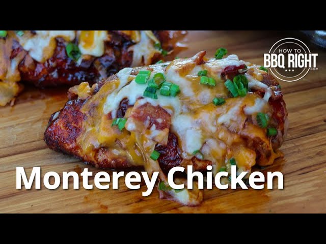 The BEST Grilled Monterey Chicken