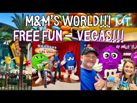 The World’s Coolest Candy Store?! | M&M’s Las Vegas Tour