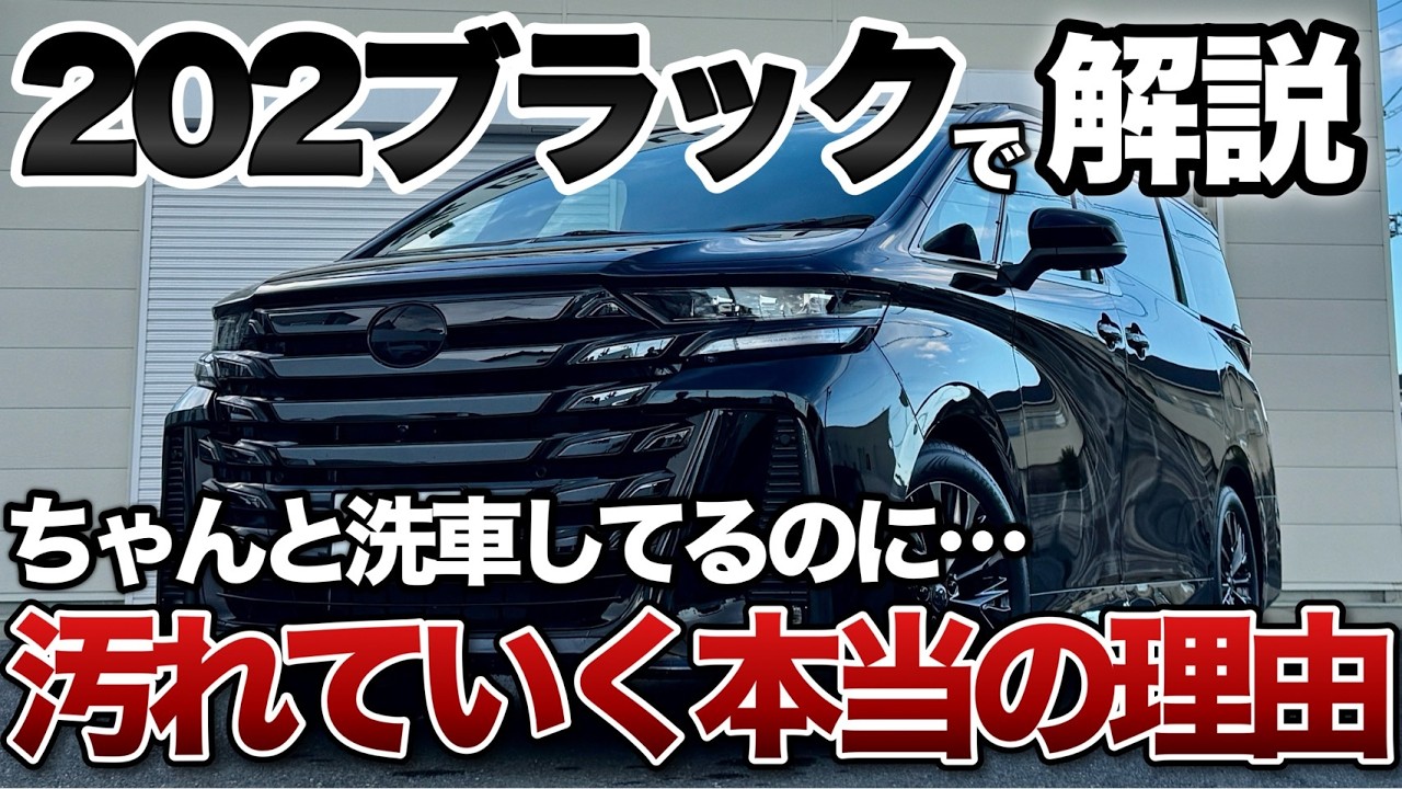 壮絶】水シミだらけのヴェルファイアを洗車のプロは復活できるのか