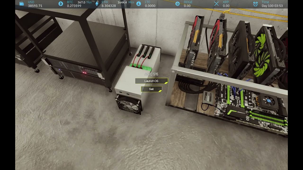 Crypto Mining Simulator Replace ASIC