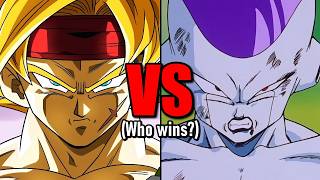 SSJ Bardock vs Frieza (All Forms)