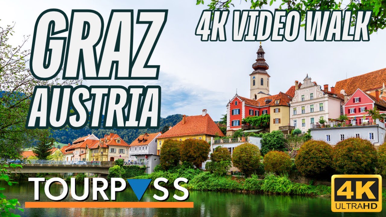 Graz, Austria Walking Tour - Warm Spring Day Virtual Treadmill Walk in ...