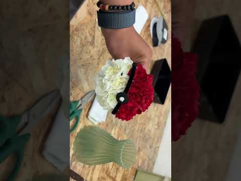 モンスターボールっぽいお花を作ってみた #花 #ポケモン