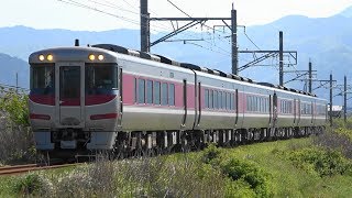 2019/05/02 3D 特急 はまかぜ3号 キハ189系(H7編成+H6編成)