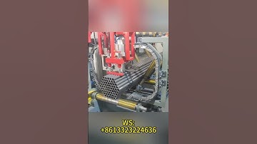 Automatic stacking machine and Automatic strapping machine  #machine #factory #manufacturing