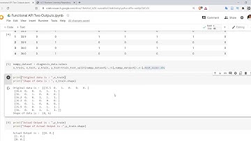 Multiple Output Model In Tensorflow2.0 | The Functional API