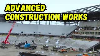 NEW YORK CITY NEW STADIUM: CONSTRUCTION UPDATE