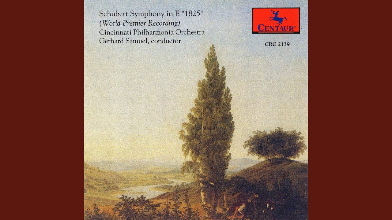 Symphony in E Major, "1825" (reconstructed by G. Elsholz) : I. Andante molto - Allegro -...