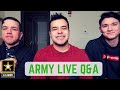 Joining The Army (2019) LIVE Q&amp;A