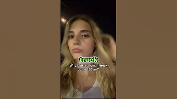 Ice Cream Truck Tries To Kidnap Her #shorts