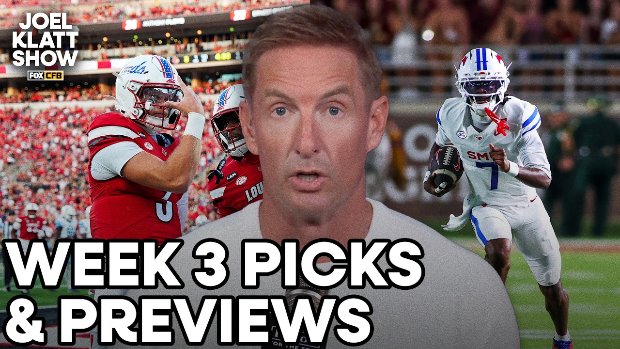 College Football Week 3 Picks: Will Lane Kiffin & LSU win in his return to Ole Miss?