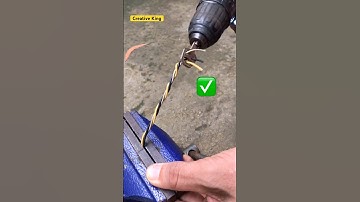 Twisting electrical wires with a screwdriver #shorts
